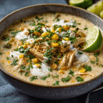 CHICKEN POBLANO SOUP