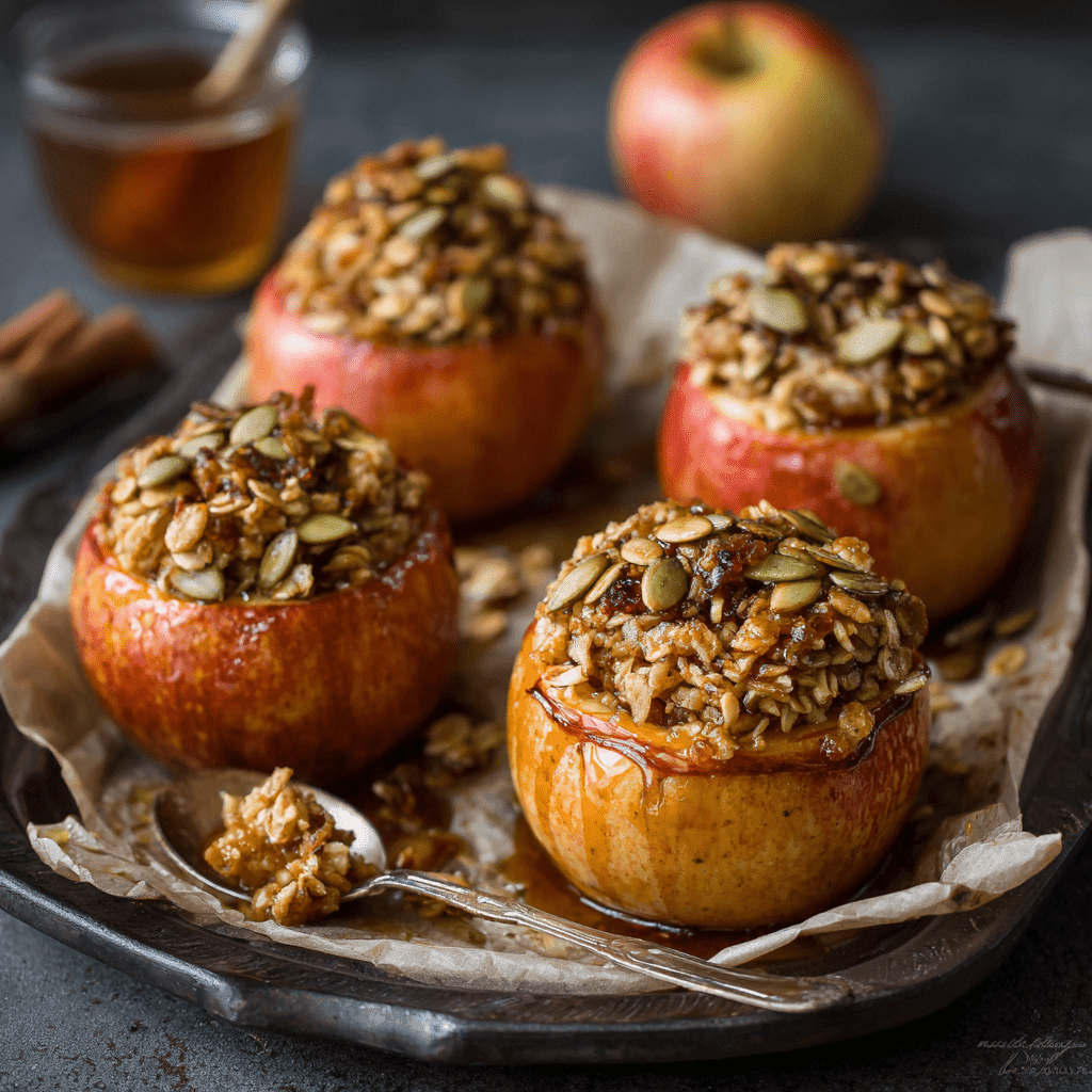 Honey Cinnamon Baked Apples