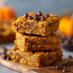 Healthy Pumpkin Oat Bars