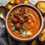 Roasted Tomato Basil Soup