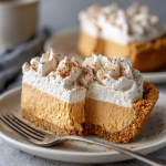 No-Bake Pumpkin Marshmallow Pie