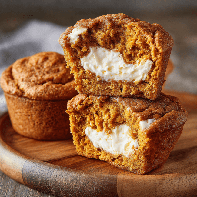 Pumpkin Cream Cheese Muffins