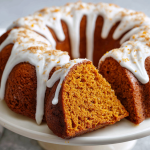Classic Orange Pumpkin Spice Cake