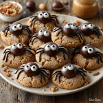 Peanut Butter Spider Cookies