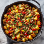 One-Pan Ground Beef & Potatoes