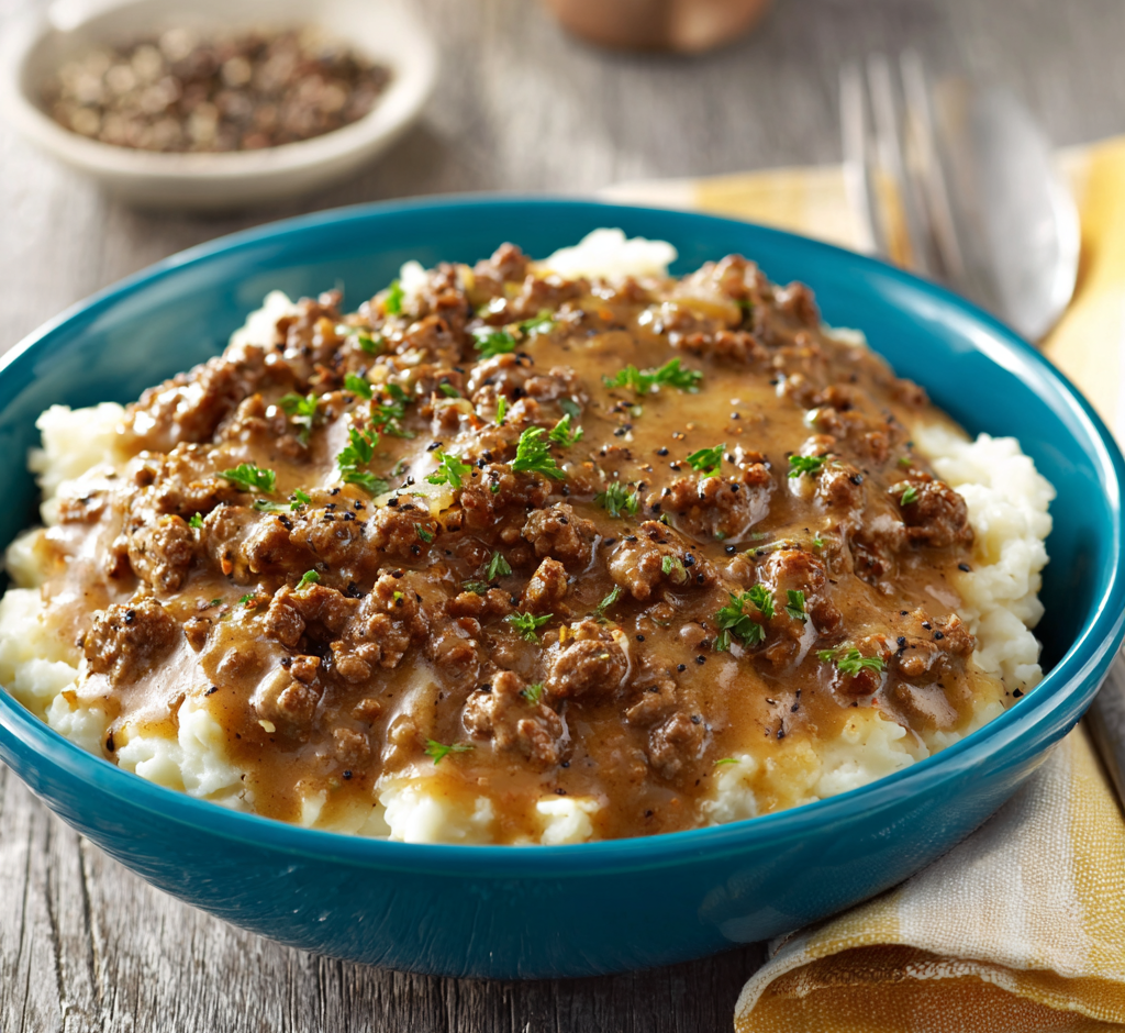 Ground Beef and Gravy