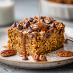 Pumpkin Spice Chocolate Chip Baked Oatmeal