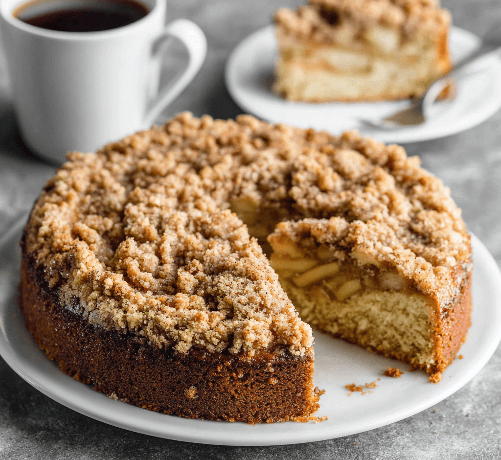 Gluten-Free Apple Cinnamon Coffee Cake