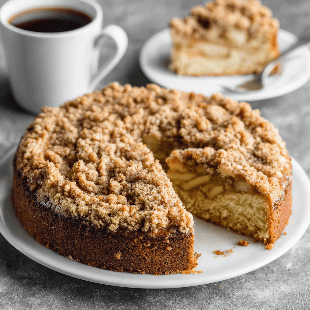 Gluten-Free Apple Cinnamon Coffee Cake