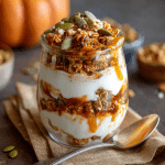 Pumpkin Spice Yogurt Parfait