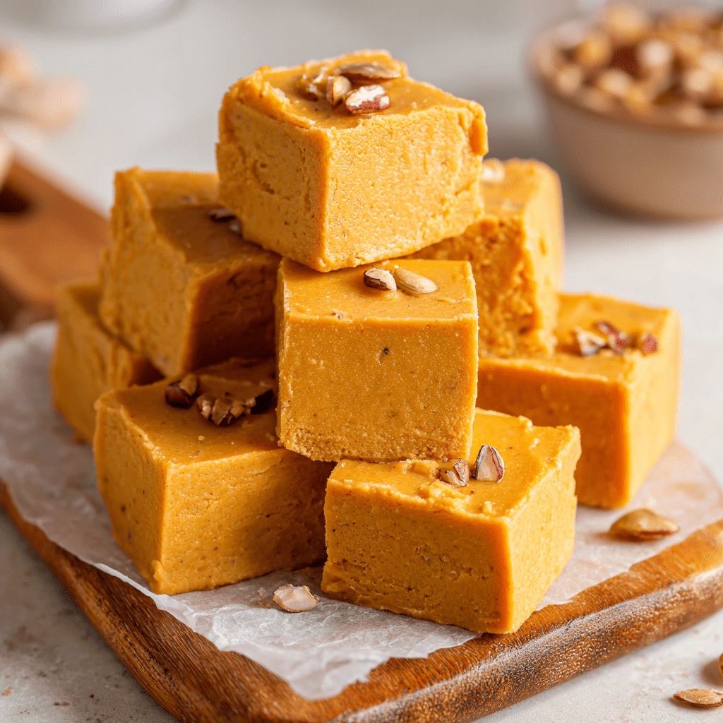 4-Ingredient Pumpkin Fudge