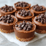 No-Bake Chocolate Protein Cheesecake Bites