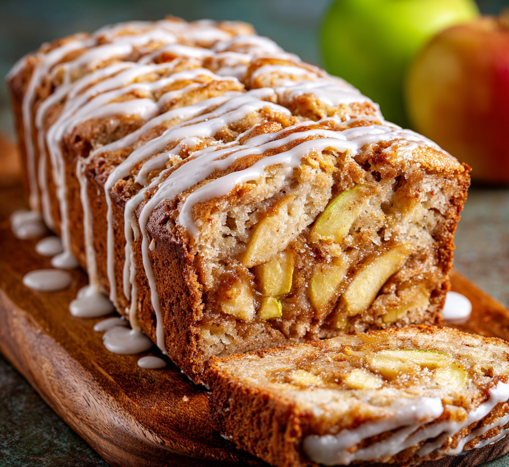 Spiced Apple Fritter Bread