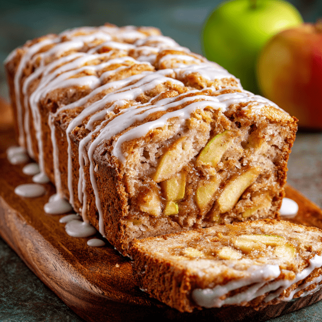 Spiced Apple Fritter Bread