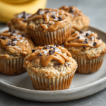 Banana Peanut Butter Power Muffins