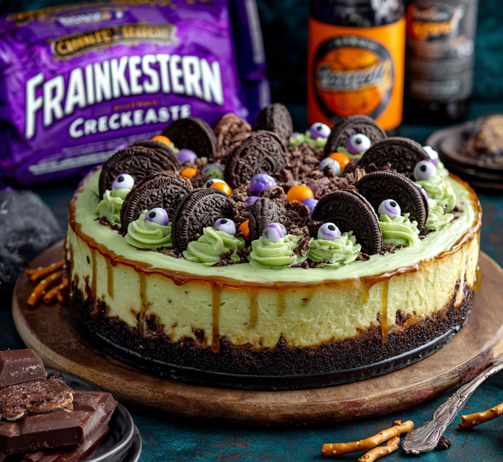 Frankenstein’s Monster Cheesecake
