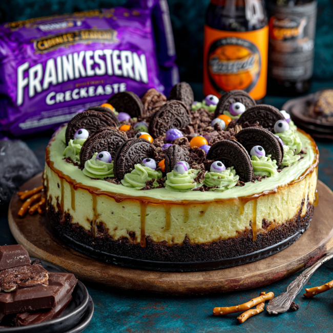 Frankenstein’s Monster Cheesecake