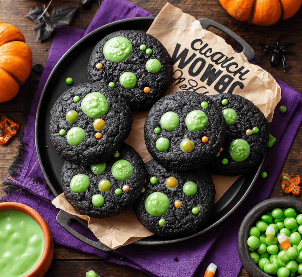 Cauldron Bubble Cookies