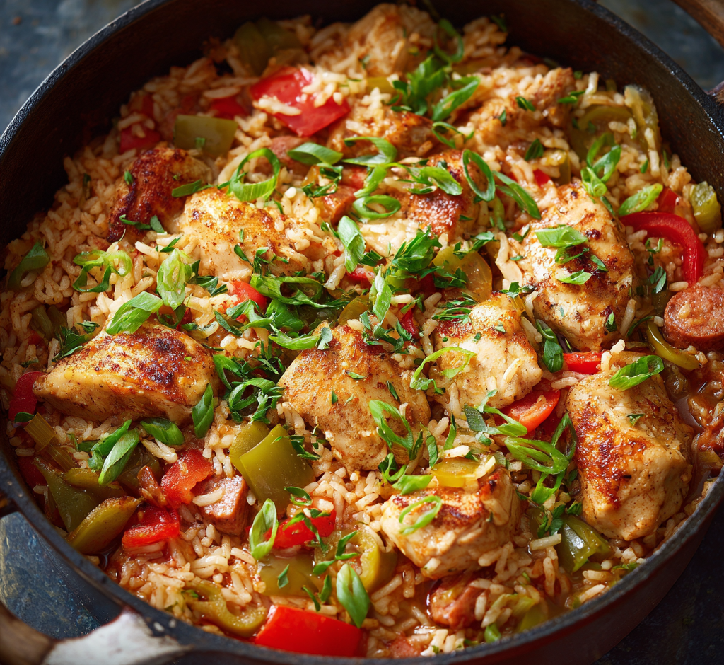 One-Pot Chicken Jambalaya
