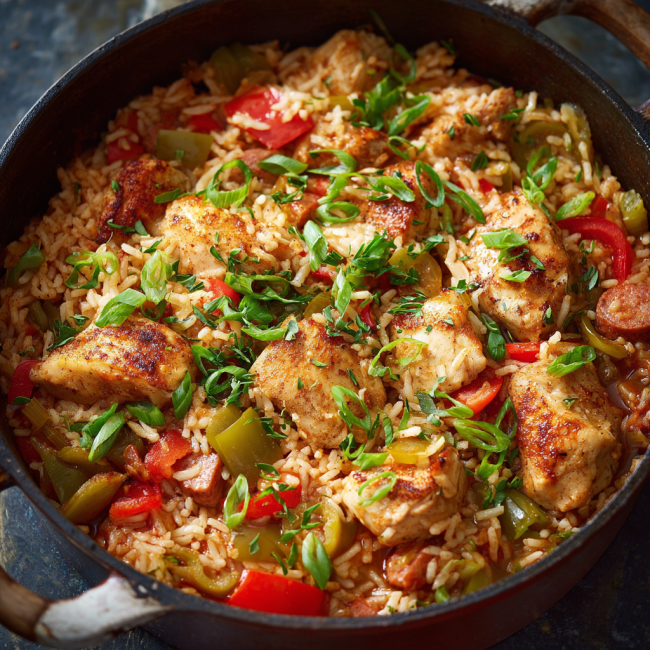 One-Pot Chicken Jambalaya