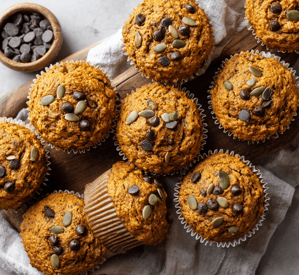 Healthy Pumpkin Muffins