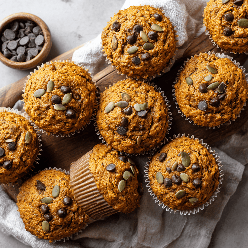 Healthy Pumpkin Muffins