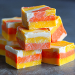 Candy Corn Fudge Recipe