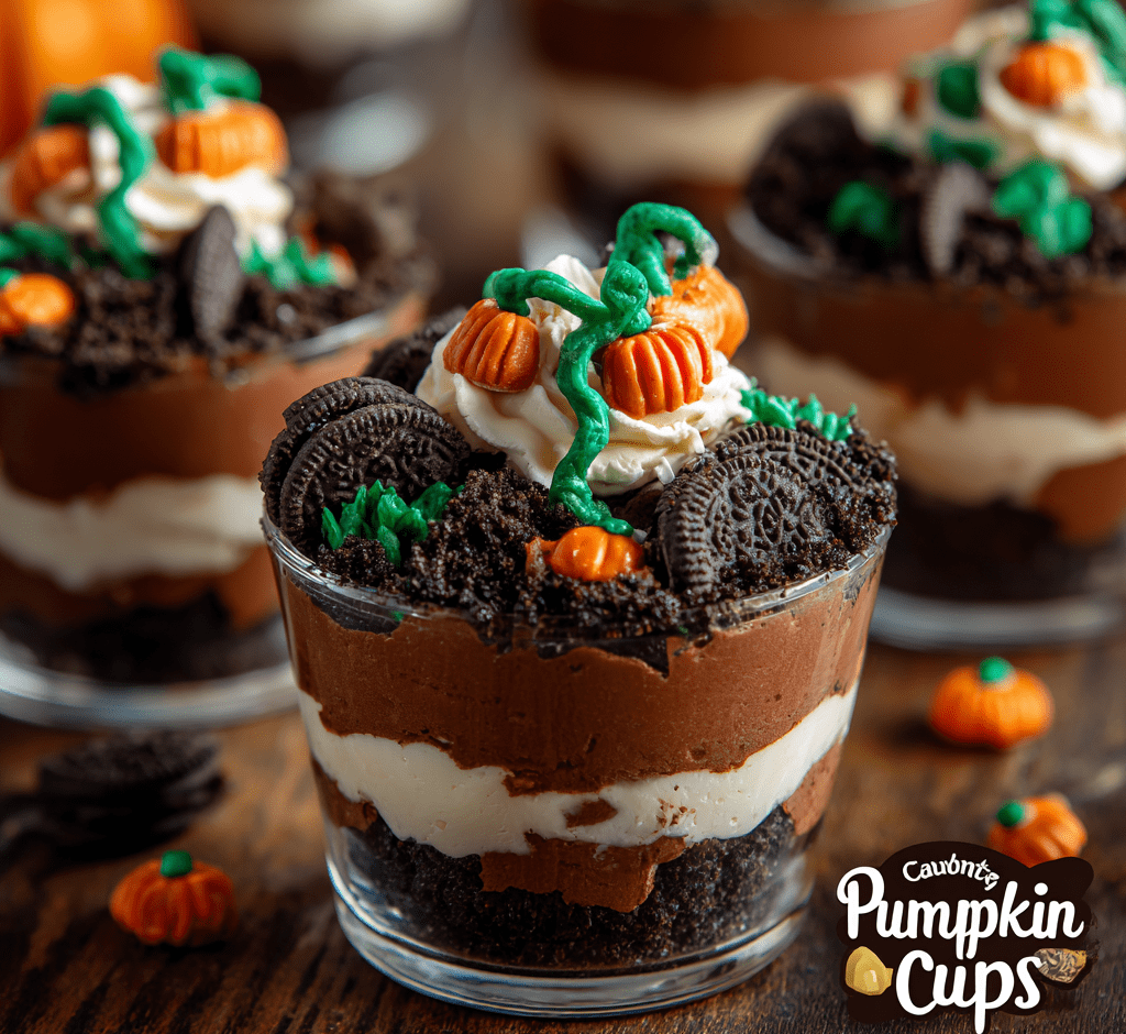 Pumpkin Patch Dirt Cups