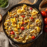 Cheesy Hamburger Skillet