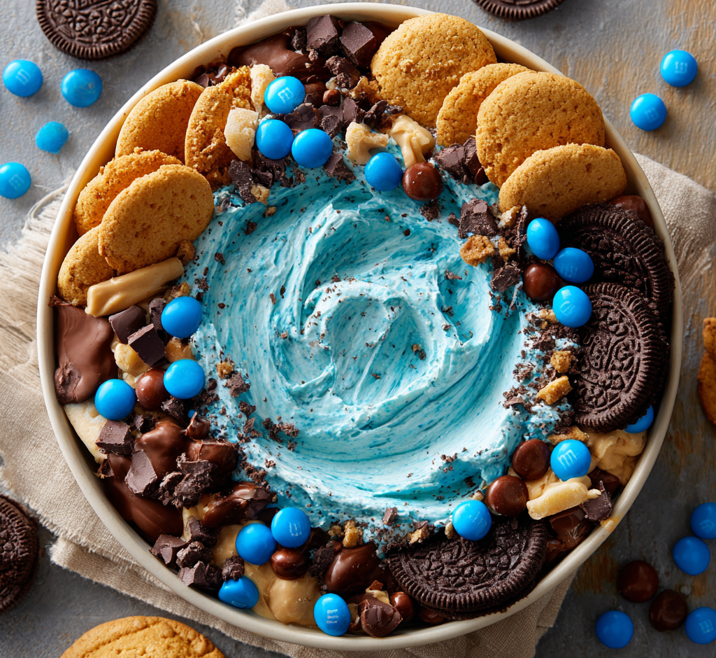 Cookie Monster Dessert Dip