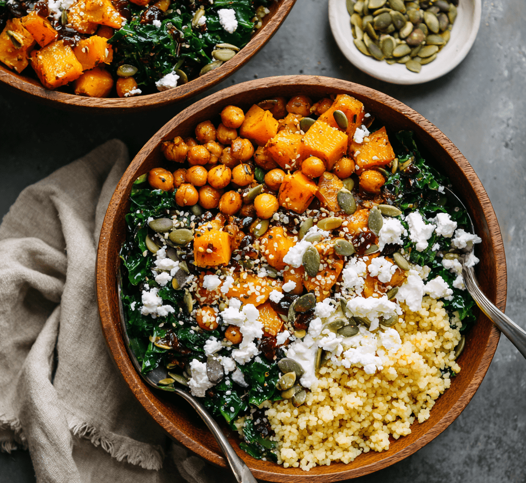 Butternut Squash Couscous Bowls