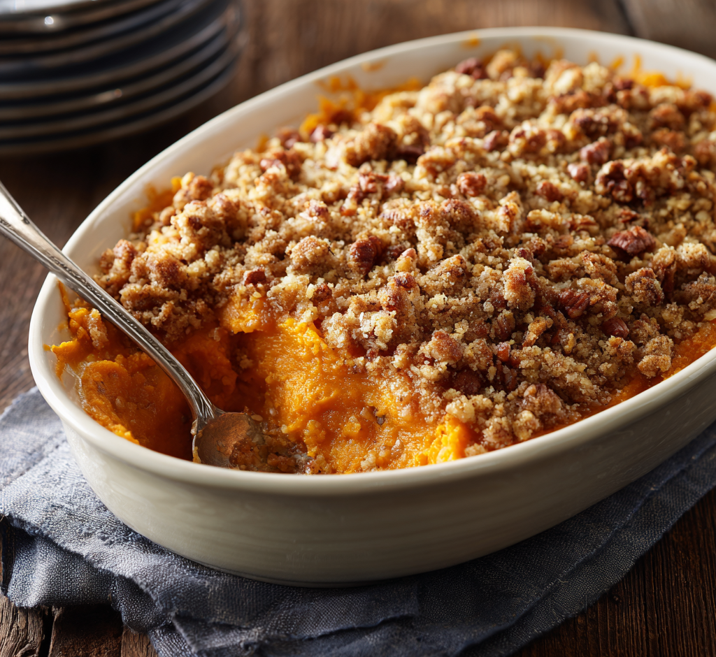 Sweet Potato Casserole : Classic Comfort, Baked to Perfection