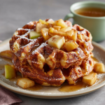 Apple Fritter Waffle Donuts