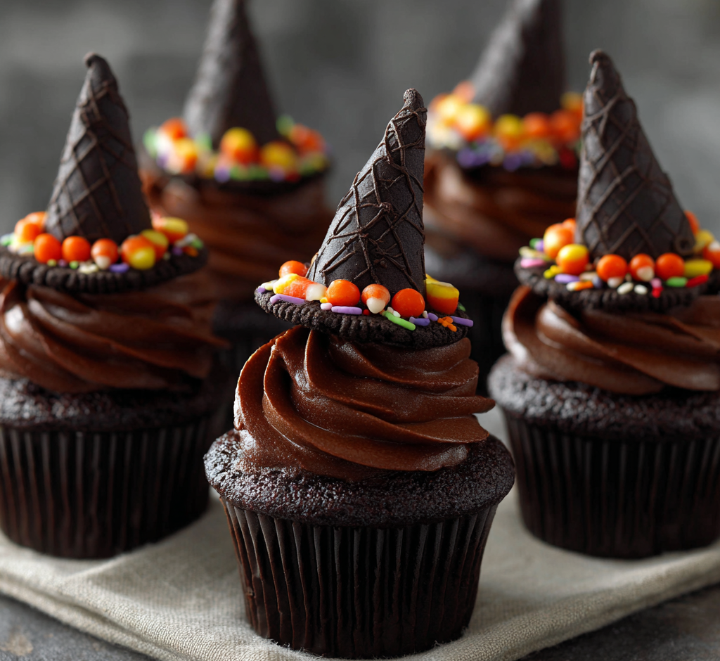 Witch Hat Cupcakes