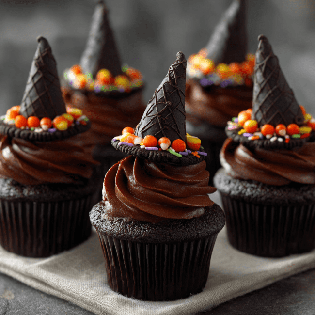 Witch Hat Cupcakes