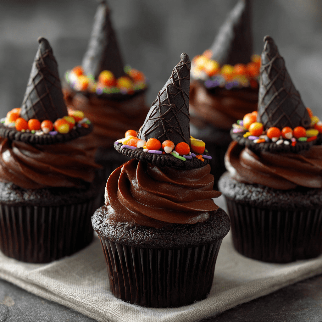 Witch Hat Cupcakes