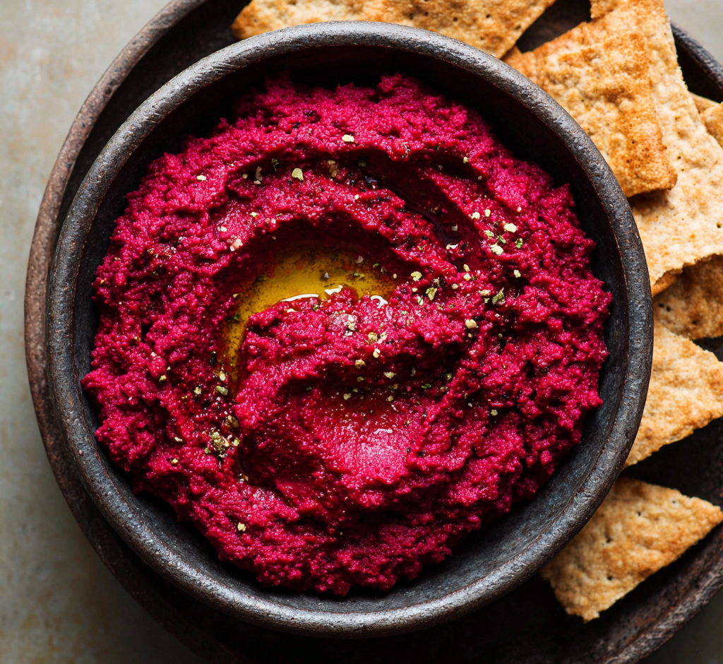 Bloody Beet Hummus Recipe