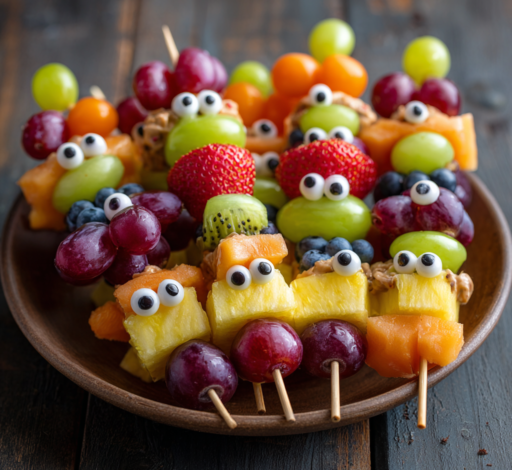 Monster Fruit Skewers
