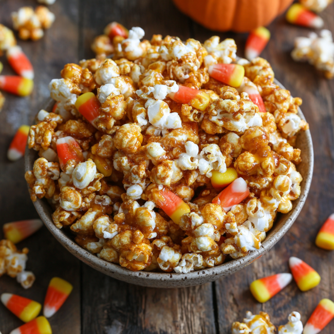 Pumpkin Spice Popcorn