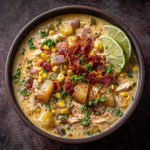 Smoky Chipotle Chicken & Corn Chowder