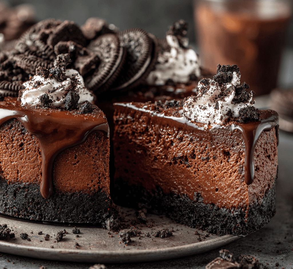 Black Magic Chocolate Cheesecake
