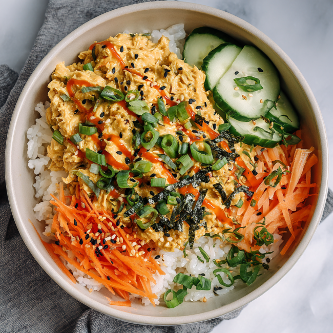 Spicy Tuna Rice Bowl