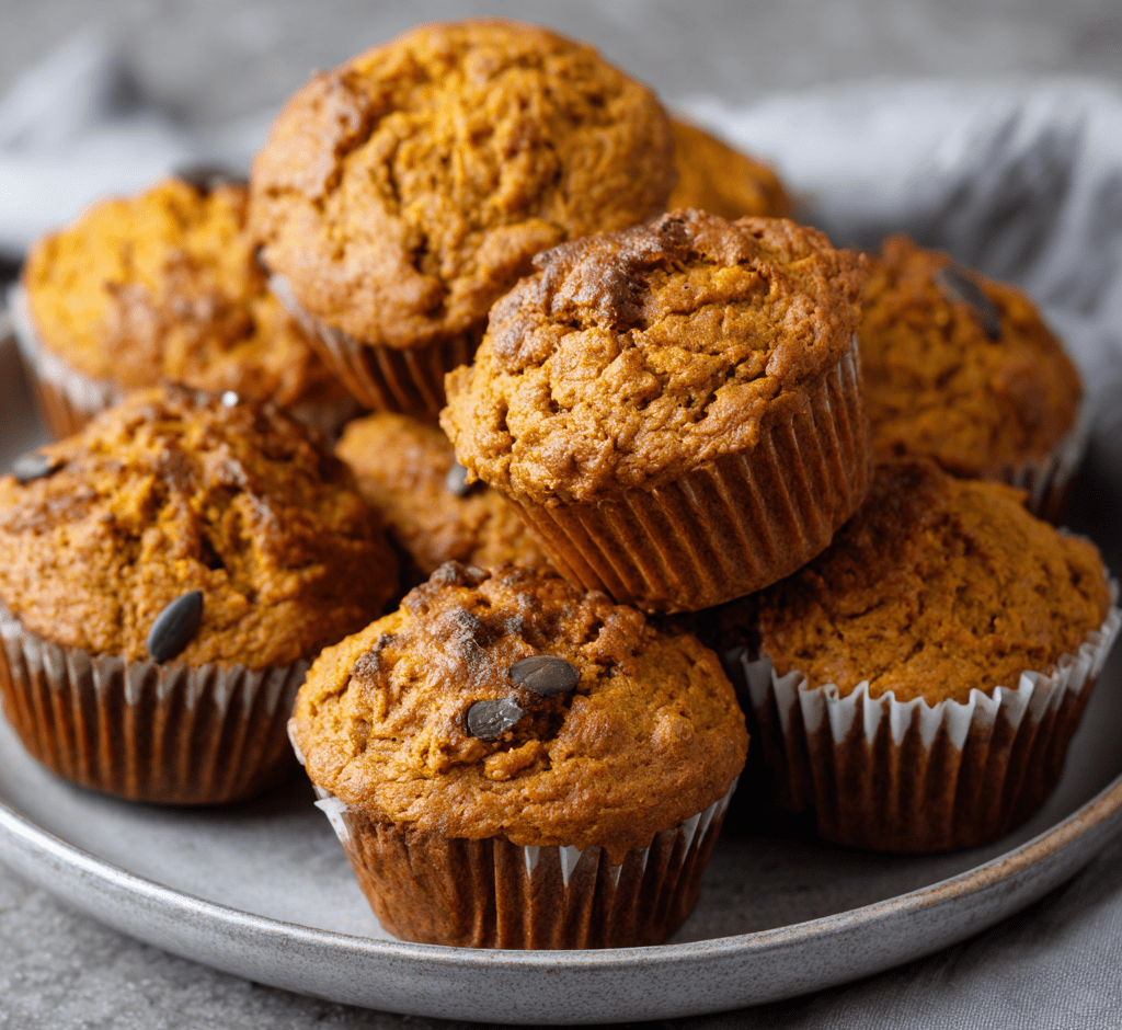 Sourdough Pumpkin Muffins