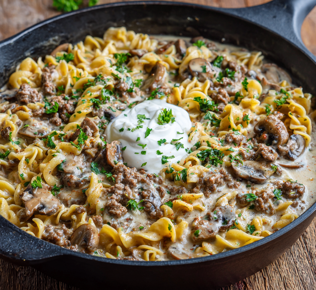 Hamburger Stroganoff