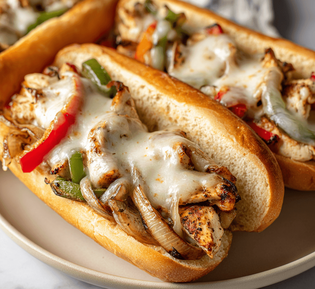 CHICKEN PHILLY SANDWICHES