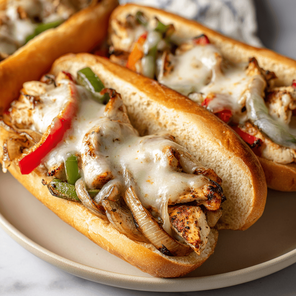 CHICKEN PHILLY SANDWICHES