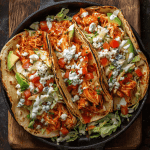 BUFFALO CHICKEN TACOS