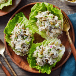 Ranch Chicken Salad Lettuce Wraps