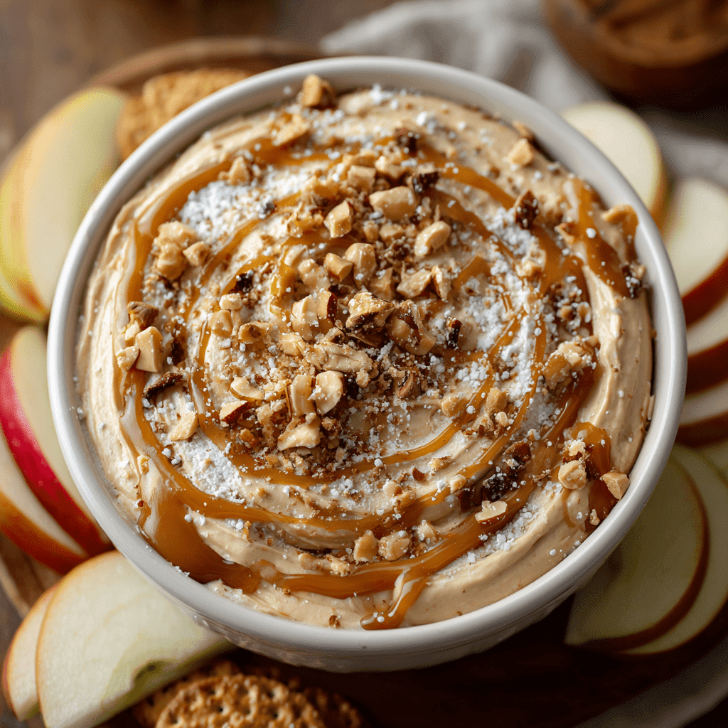 Peanut Butter Caramel Apple Dip