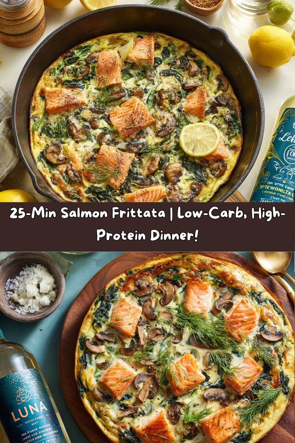 25-Min Salmon Frittata